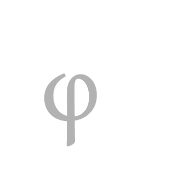 Phase 4 logo (the Greek lowercase character phi raised to the fourth power)